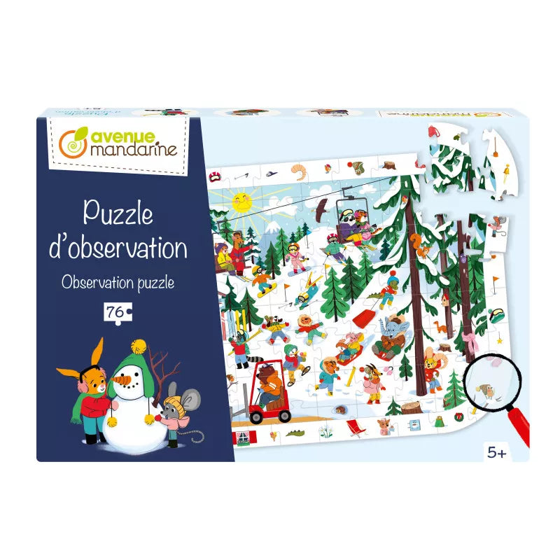 Puzzle d’observation, Vie à la montagne