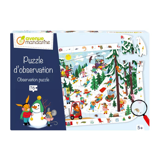 Puzzle d’observation, Vie à la montagne