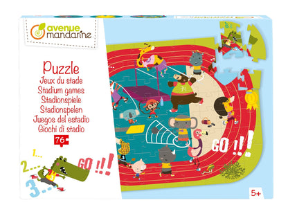 Puzzle éducatif, Jeux du stade