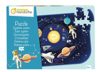 Puzzle éducatif, Système solaire
