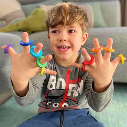 Le monde des chiffres en arc en ciel