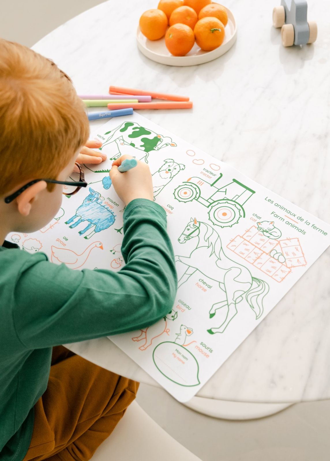 Les animaux de la ferme