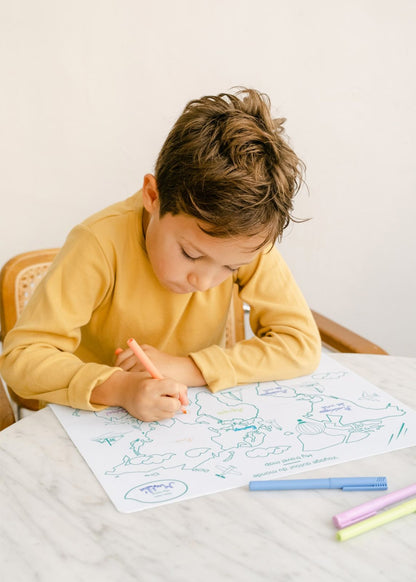 Mon 1er planisphère