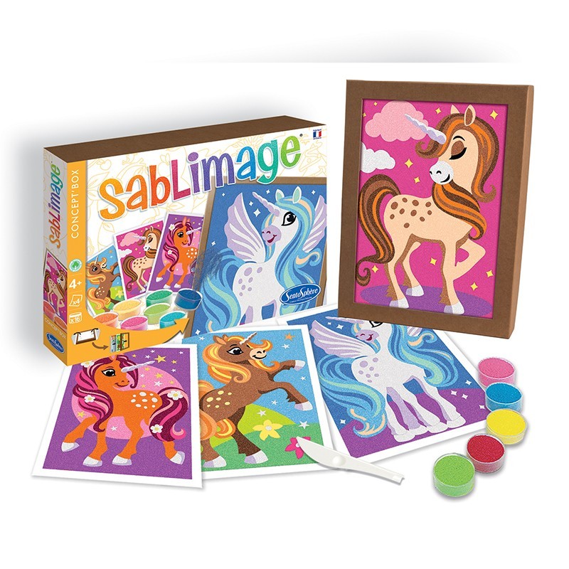 Sablimage - Licornes