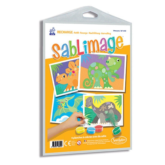 Sablimage recharge - Dinosaures