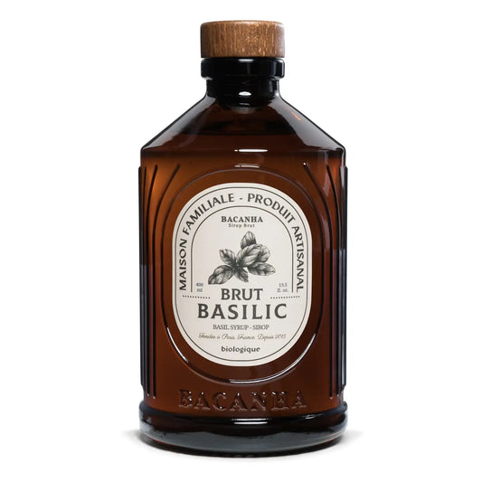 Sirop de Basilic Brut Biologique - 400 ml