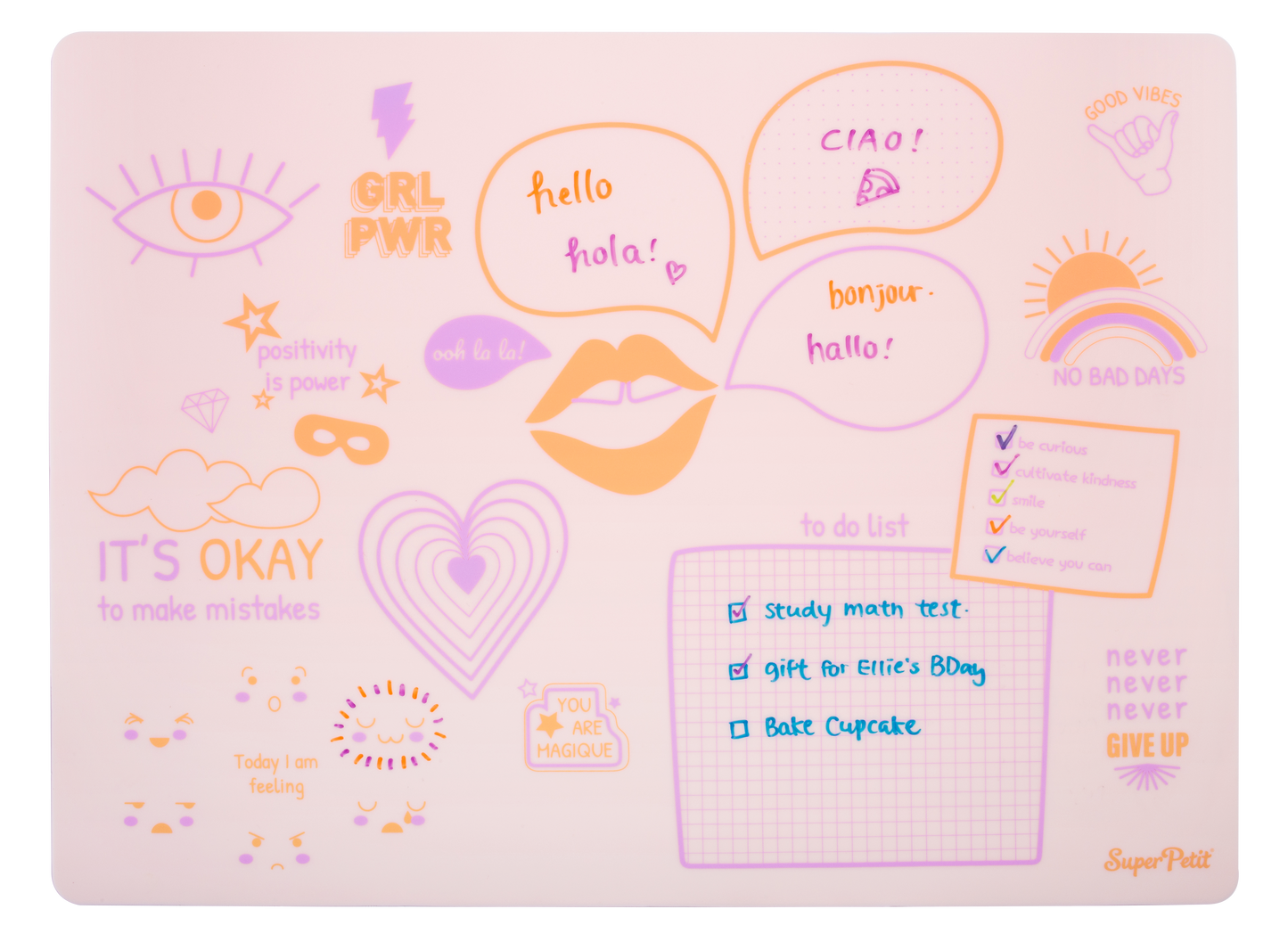 set à colorier super Teen