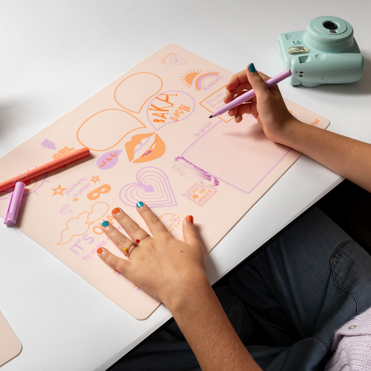 - set à colorier - super Teen par :