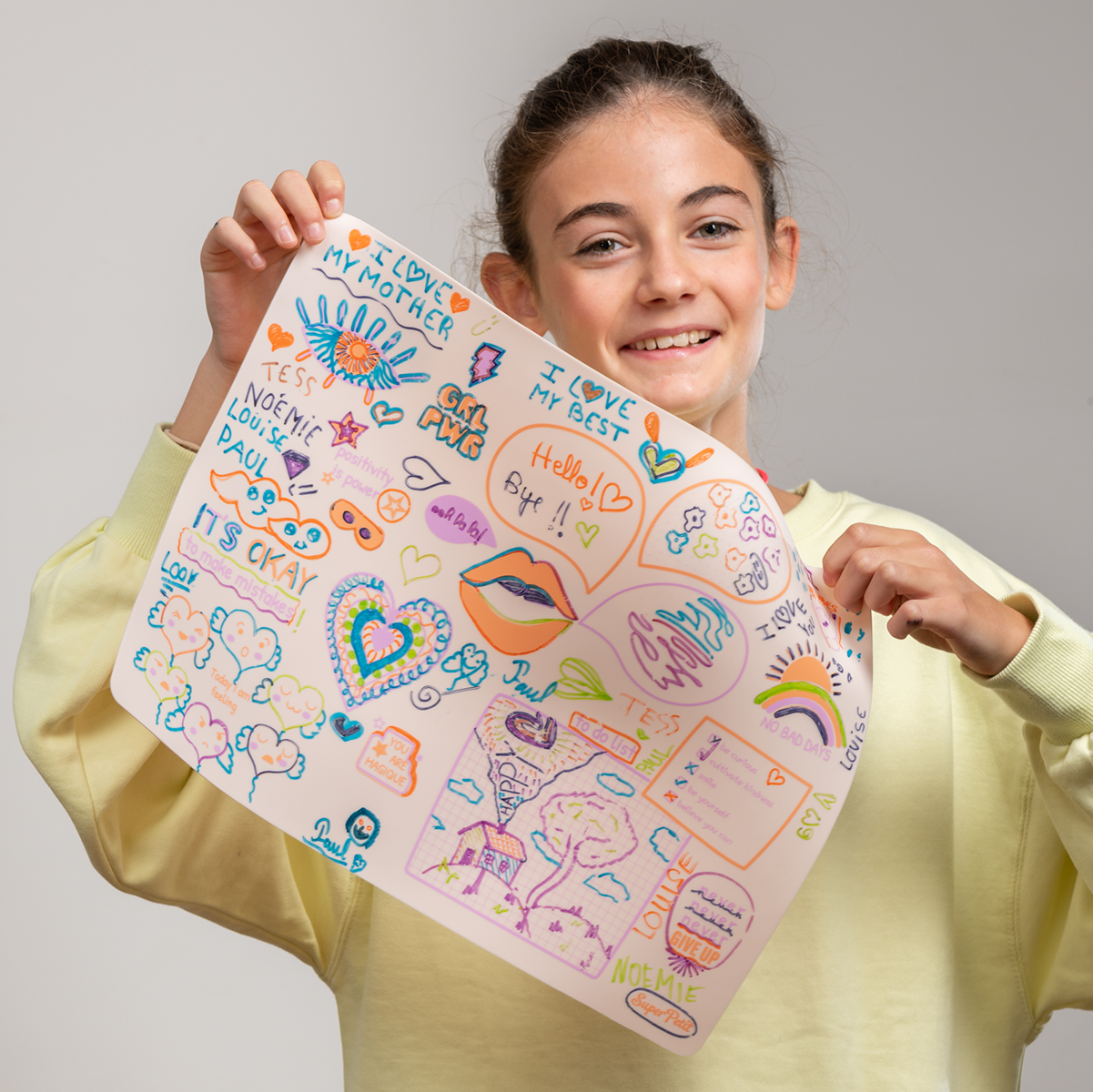 set à colorier super Teen