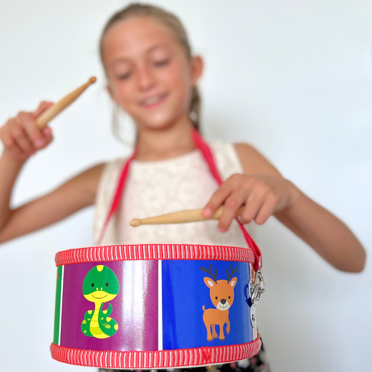 Set de batterie pour enfants avec livre de batterie