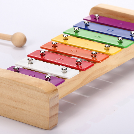 Petit xylophone en bois