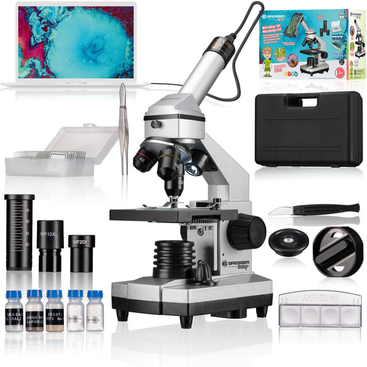Ensemble microscope 40x-1024x & valise