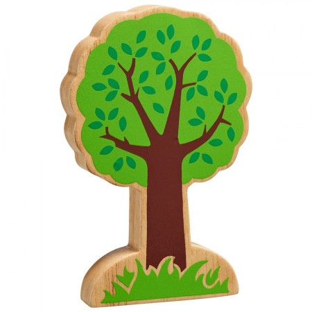 Arbre bois naturel peint