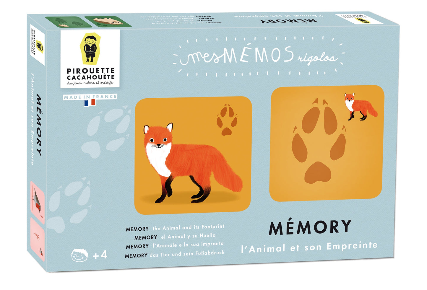 Mon mémo empreintes
