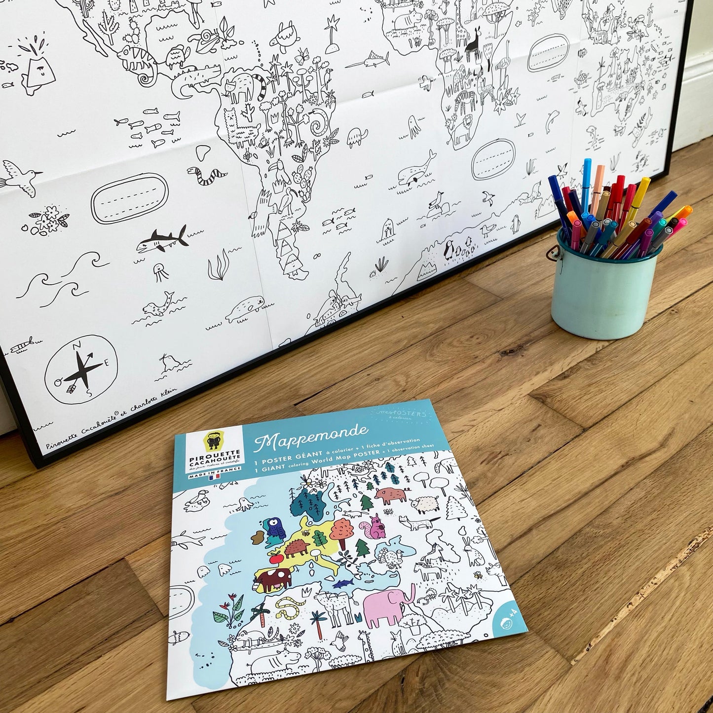 mon POSTER "Mappemonde"