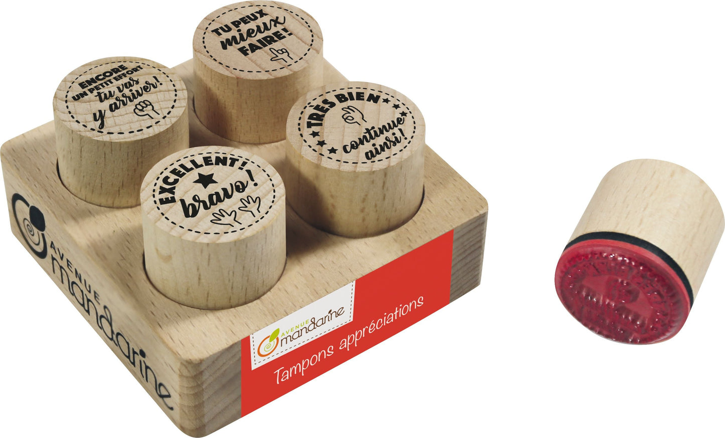 Collection Maîtresse, tampon appréciations textes