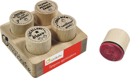 Collection Maîtresse, tampon appréciations textes