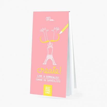 Create comme un surréaliste - cahier de dessin