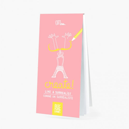 Create comme un surréaliste - cahier de dessin