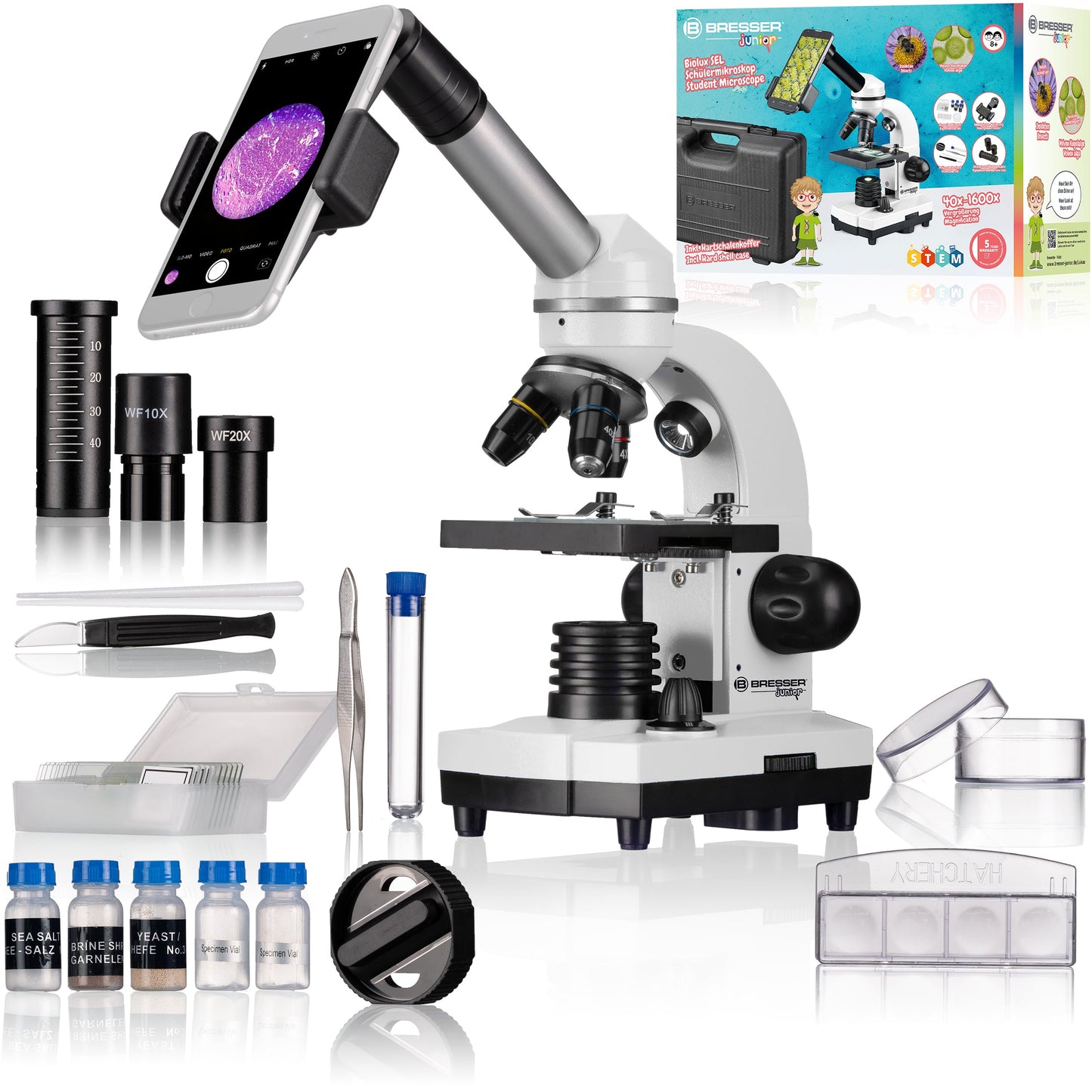 Microscope étudiant Biolux SEL - vert