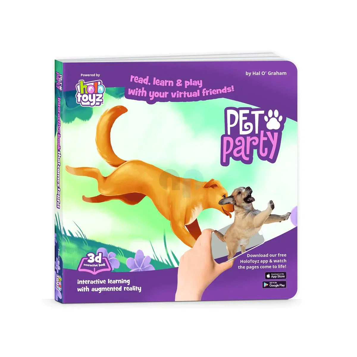 Livre AR interactif 4D Pet Party