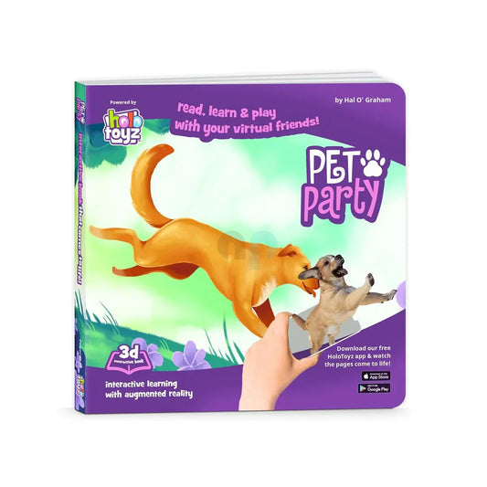 Livre AR interactif 4D Pet Party