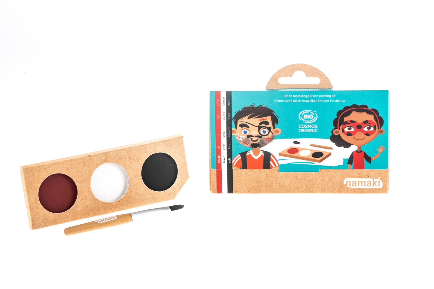 Kit de maquillage 3 couleursPirate & Coccinelle