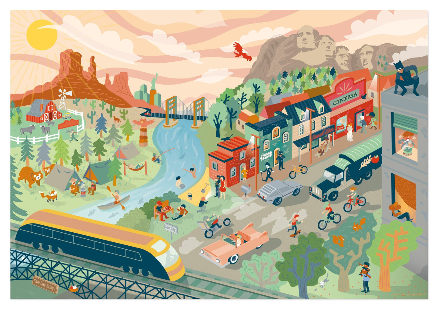 Mon puzzle Far-West