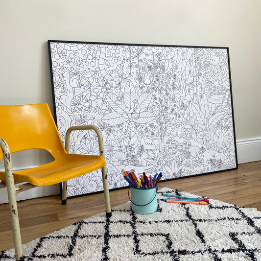 mon POSTER "la Jungle"