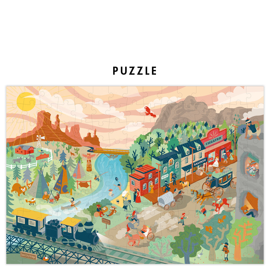 Mon puzzle Far West
