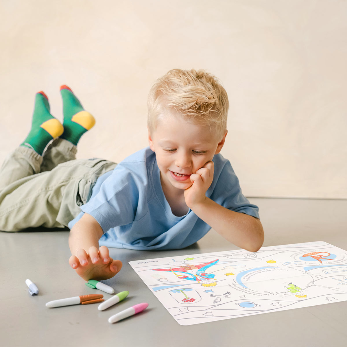 set à colorier Le Petit Prince