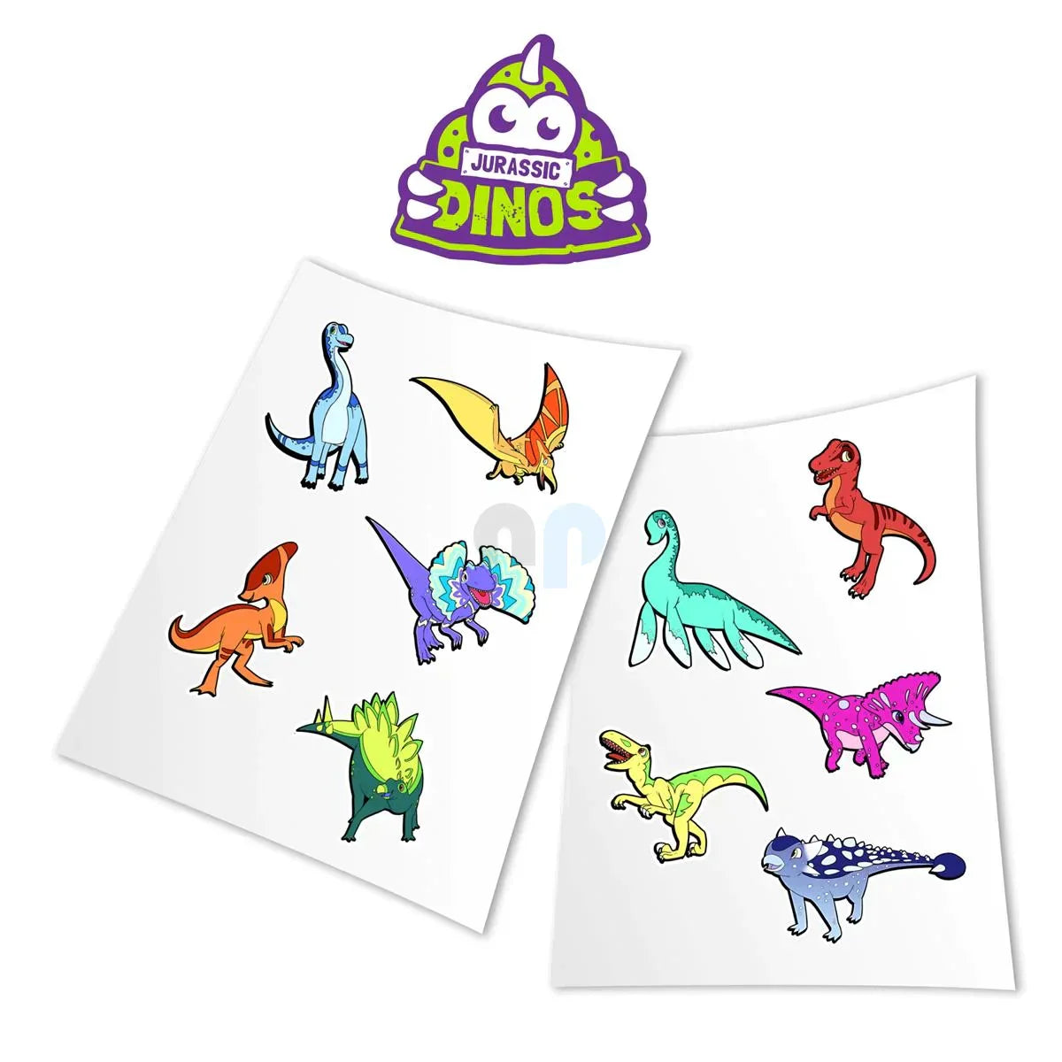 Autocollants AR Jurassic Dinos