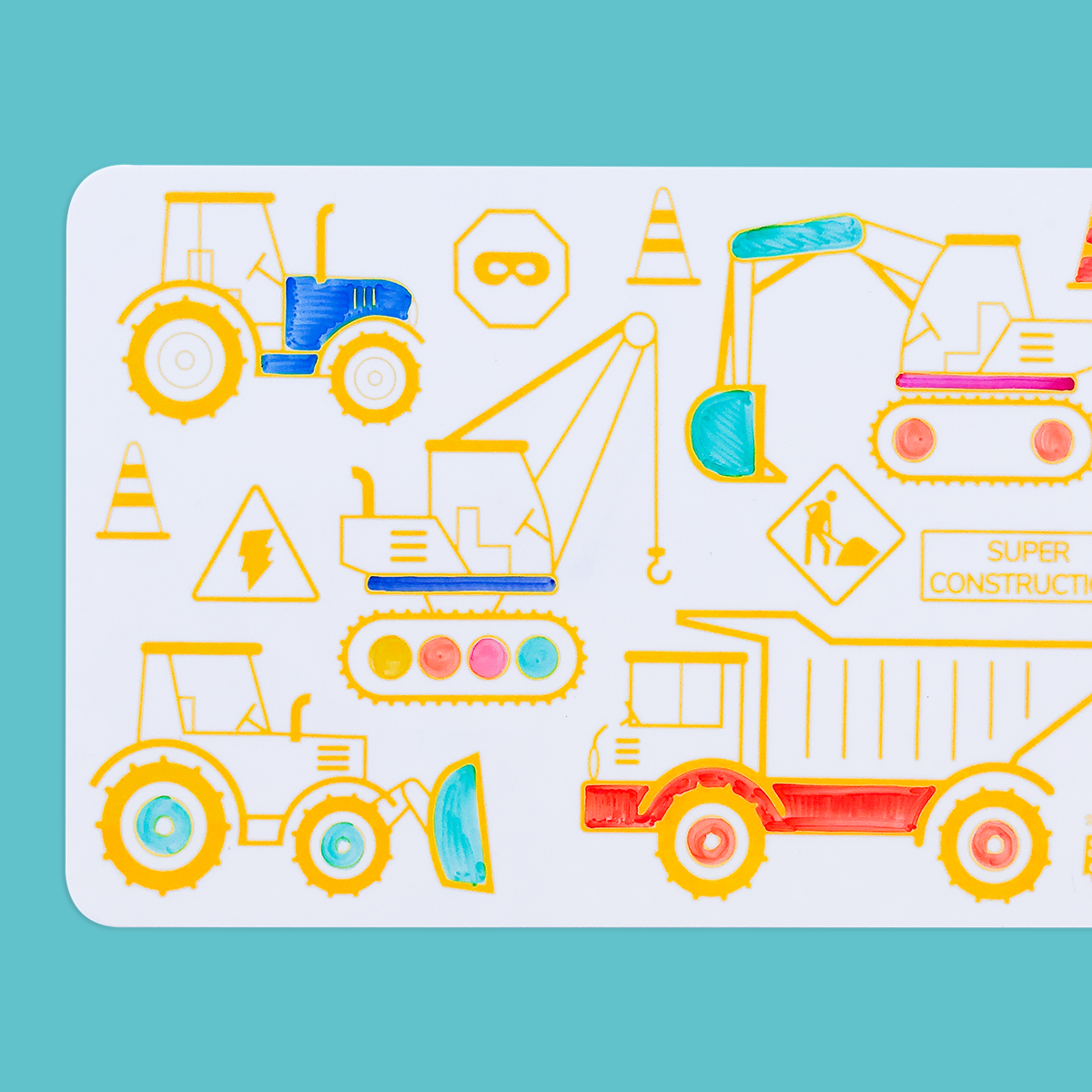 Mini playmat Construction