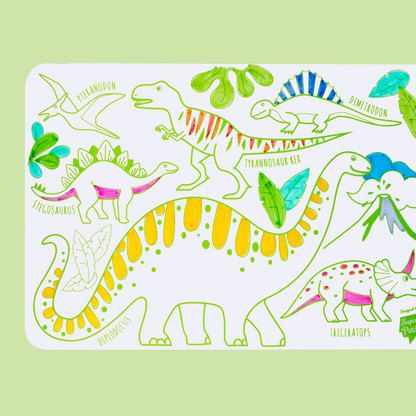 Mini playmat Dino