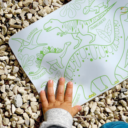 Mini playmat Dino