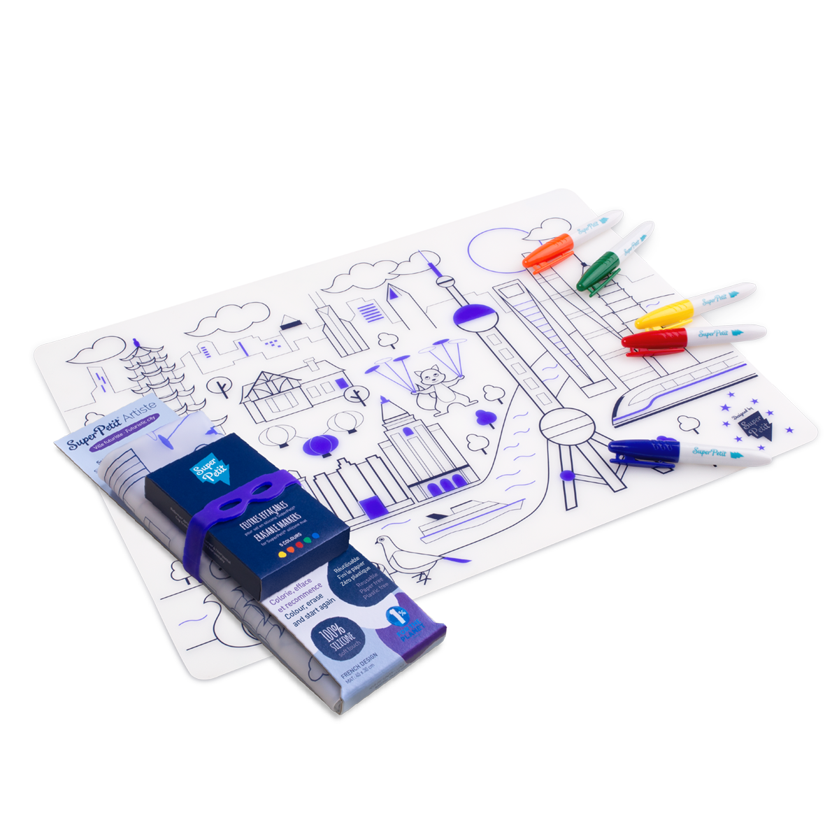 set à colorier City