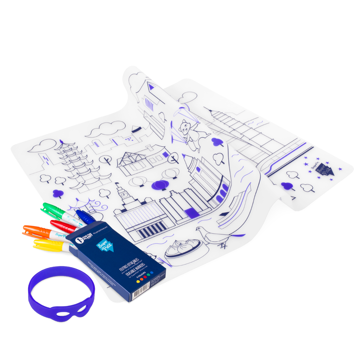 set à colorier City