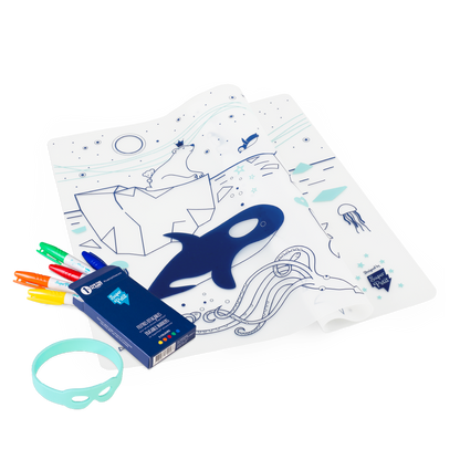 set à colorier -  La Banquise