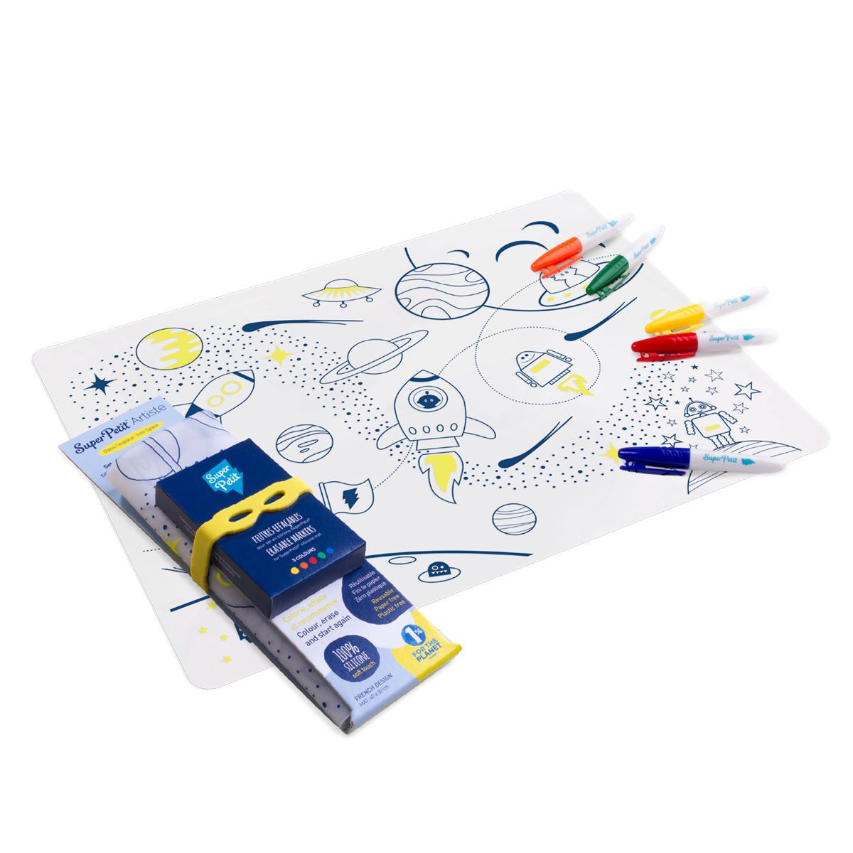 Set à colorier - Espace