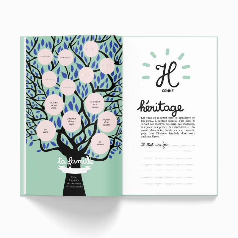 Ta 1ère année de A à Z - Cahier de naissance