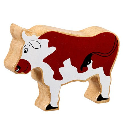 Boeuf bois naturle peint