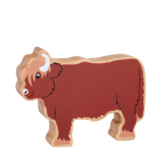 Vache écosaisse peint