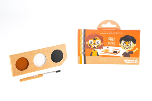 Kit de maquillage 3 couleurs Tigre & Renard